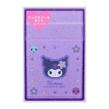 Japan Sanrio Sticker Set with Case - Kuromi / Y2k Houndstooth - 1