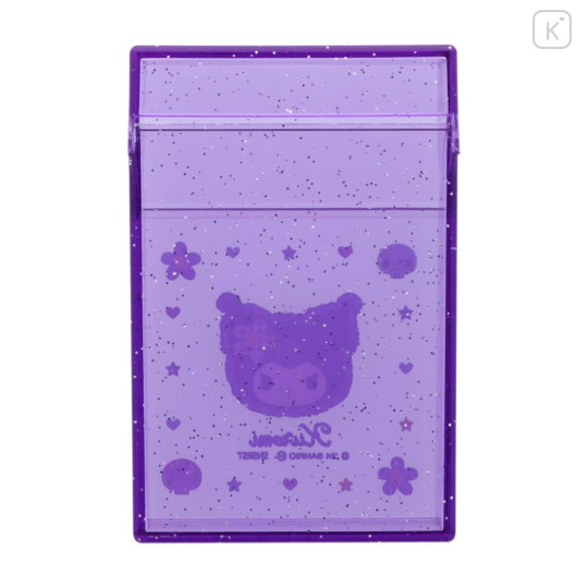 Japan Sanrio Sticker Set with Case - Kuromi / Y2k Houndstooth - 2