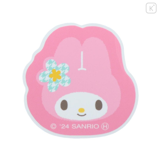 Japan Sanrio Sticker Set with Case - My Melody / Y2k Houndstooth - 3