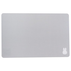 Japan Miffy Placemat - Grey Grid