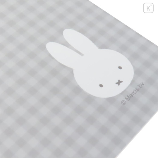 Japan Miffy Placemat - Grey Grid - 2