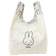 Japan Miffy Eco Shopping Bag - Face / Light Beige