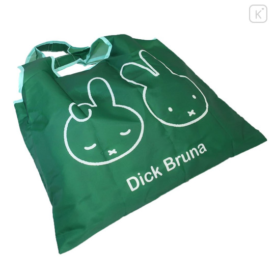 Japan Miffy Eco Shopping Bag - Deep Green - 2