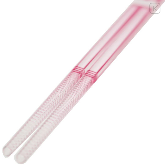 Japan Miffy Clear Chopsticks 23cm - Pink - 2