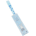 Japan Miffy Clear Chopsticks 23cm - Blue - 3