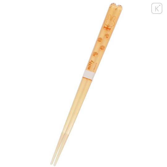 Japan Miffy Clear Chopsticks 23cm - Orange - 2