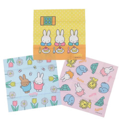 Japan Miffy Quick Dry Towel Handkerchief Set - Friends