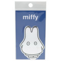 Japan Miffy Vinyl Sticker - Ghost / Silver - 1