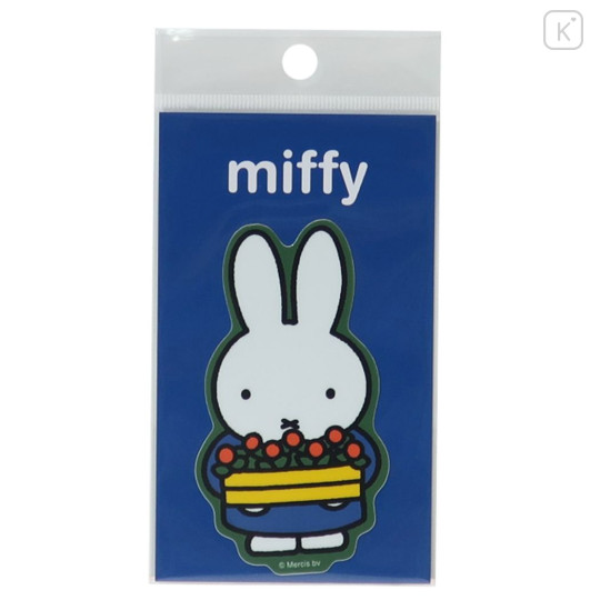 Japan Miffy Vinyl Sticker - Flora - 1