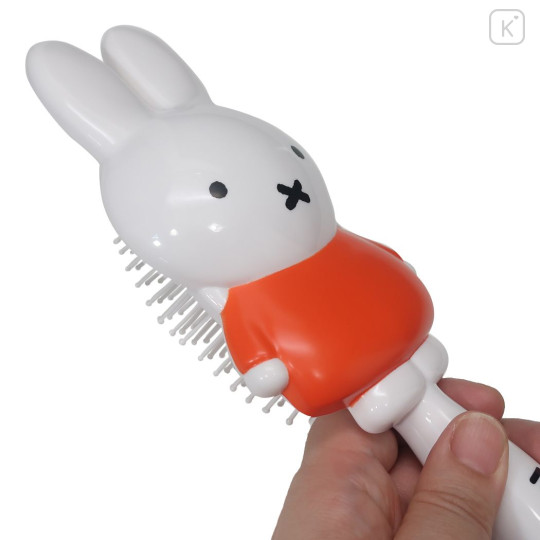 Japan Miffy Hair Brush - Orange - 3