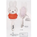 Japan Miffy Hair Brush - Orange - 4