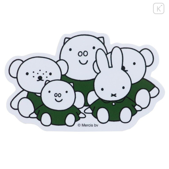 Japan Miffy Vinyl Sticker - Friends - 1