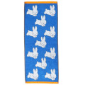 Japan Miffy Jacquard Long Towel - Blue - 1