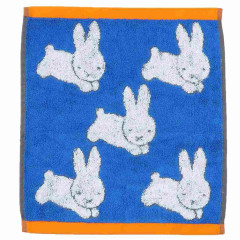 Japan Miffy Jacquard Hand Towel - Blue