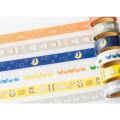 Japan Miffy Washi Masking Tape - Face / Orange - 4