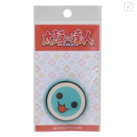 Japan Taiko no Tatsujin Can Badge Pin - Blue - 1