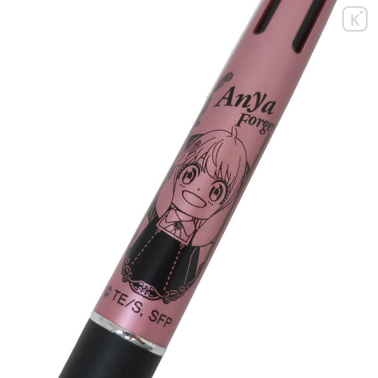 Japan Spy×Family Jetstream 4&1 Multi Pen + Mechanical Pencil - Anya / Metallic Pink - 2