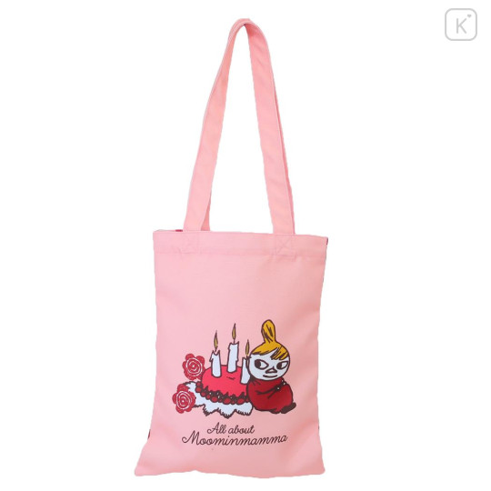 Japan Moomin Tote Bag - Little My / Moominmamma Pink - 1