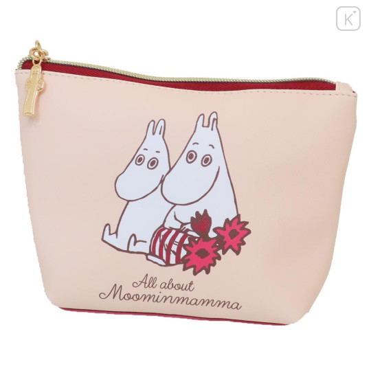 Japan Moomin Boat-shaped Pouch - Moominmamma Beige - 1