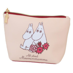 Japan Moomin Boat-shaped Pouch - Moominmamma Beige