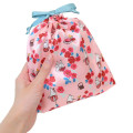 Japan Moomin Drawstring Bag - Little My : Moominmamma Pink - 2