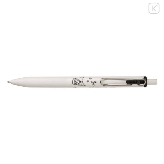 Japan Sanrio Uni-ball One Gel Pen - Kuromi : Black In Nature - 1