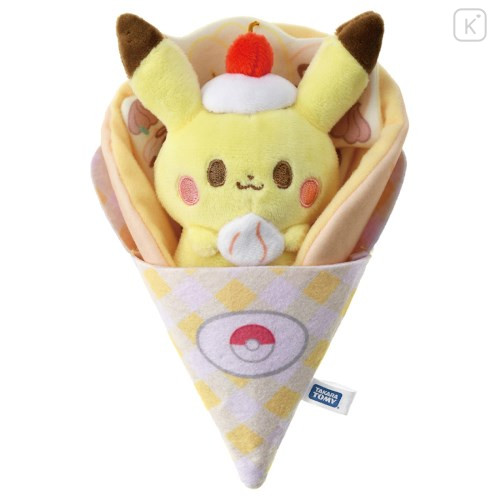 Japan Pokemon Plush Toy - Pikachu / Pokepeace Crepe - 1