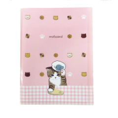 Japan Mofusand 10 Pockets A4 Clear File - Cat / Patissier Nyan