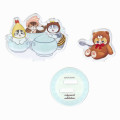 Japan Mofusand Exhibition Layer Acrylic Stand - Cat / Bear Hug Group - 5