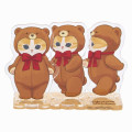 Japan Mofusand Exhibition Layer Acrylic Stand - Cat / Bear - 1