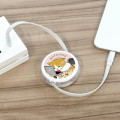 Japan Mofusand PD60W USB Type-C Sync & Power Reel Cable - Loose Cat : Yuru Nyan - 3