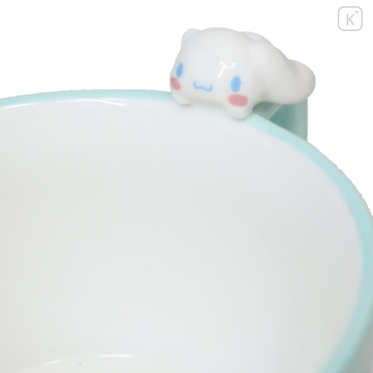 Japan Sanrio Soup Mug with Nokkari Figure - Cinnamoroll / Comics - 3