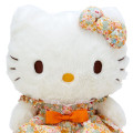 Japan Sanrio Liberty Fabrics Plush Toy - Hello Kitty / Yellow - 3