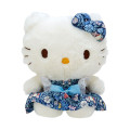 Japan Sanrio Liberty Fabrics Plush Toy - Hello Kitty / Blue - 1