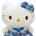 Japan Sanrio Liberty Fabrics Plush Toy - Hello Kitty / Blue - 3