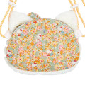 Japan Sanrio Liberty Fabrics Plush Sacoche - Hello Kitty / Yellow - 5