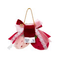 Japan Sanrio Dolly Mix Strawberry Brooch - Hello Kitty & Hello Mimmy - 2