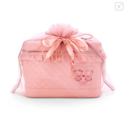 Japan Sanrio Dolly Mix Vanity Shoulder Bag - Hello Kitty & Hello Mimmy - 5