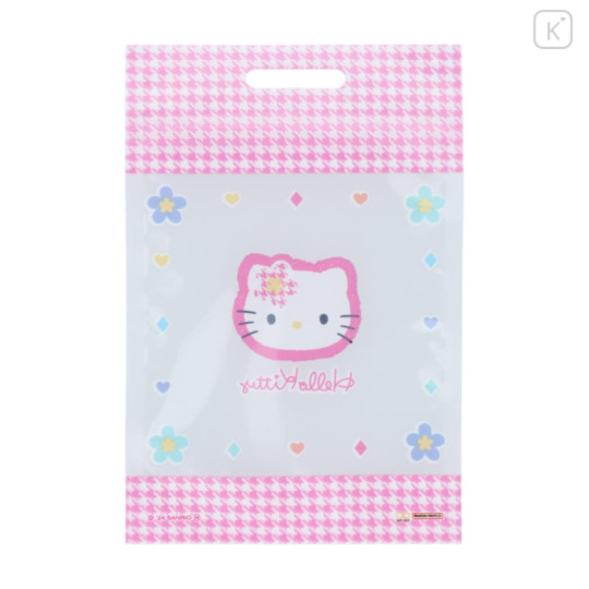 Japan Sanrio Gift Shopper Bag 5pcs - Hello Kitty / Y2k Houndstooth - 2