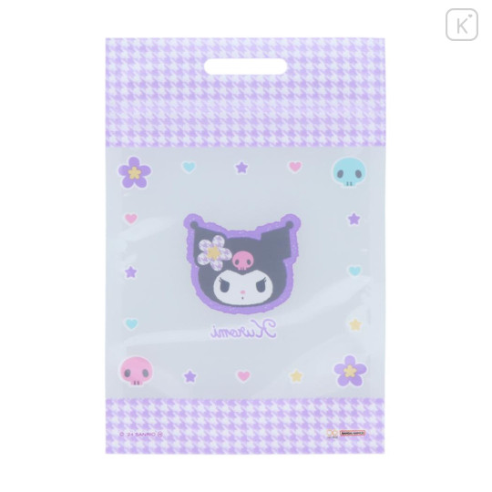 Japan Sanrio Gift Shopper Bag 5pcs - Kuromi / Y2k Houndstooth - 2