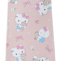 Japan Sanrio Key Case with Reel - Hello Kitty / Hugging Soft - 4