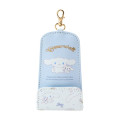 Japan Sanrio Key Case with Reel - Cinnamoroll / Hugging Soft - 1