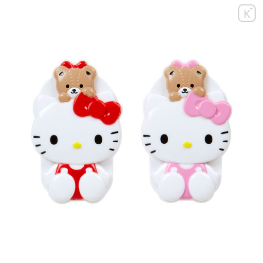 Japan Sanrio Original Toothbrush Cap 2pcs Set - Hello Kitty - 2