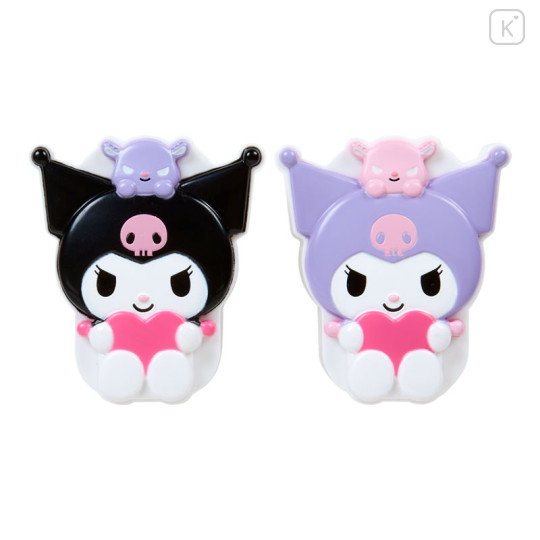 Japan Sanrio Original Toothbrush Cap 2pcs Set - Kuromi - 2