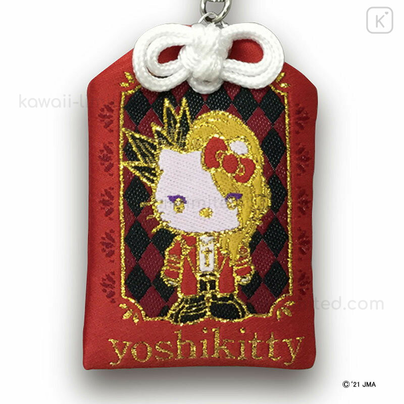 Japan Sanrio Famous Amulet - Yoshikitty / Red Suit | Kawaii Limited