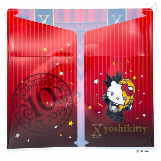 Japan Sanrio Ticket Holder 2pcs Set - Yoshikitty : 10th Anniversary - 4