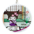 Japan Sanrio Acrylic Keychain - Kuromi / Welcome to Japan - 2