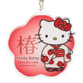 Japan Sanrio Acrylic Keychain - Hello Kitty / Japanese Flower - 2