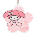 Japan Sanrio Acrylic Keychain - My Melody / Japanese Flower - 2