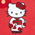 Japan Sanrio Mini Towel - Hello Kitty / Japanese Flower - 3